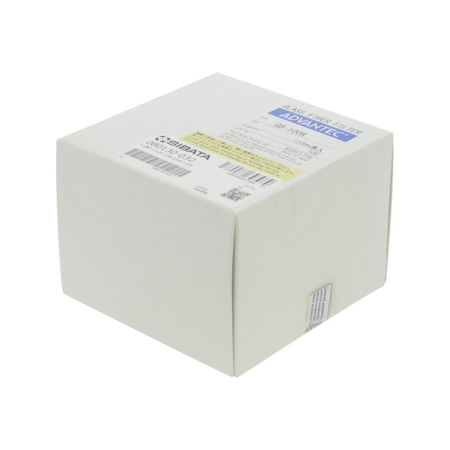 Màng lọc sợi thủy tinh SIBATA GB100R 810A, Mã 080130-032,126x166 mm, có khe rãnh, Hãng SIBATA, Nhật Bản